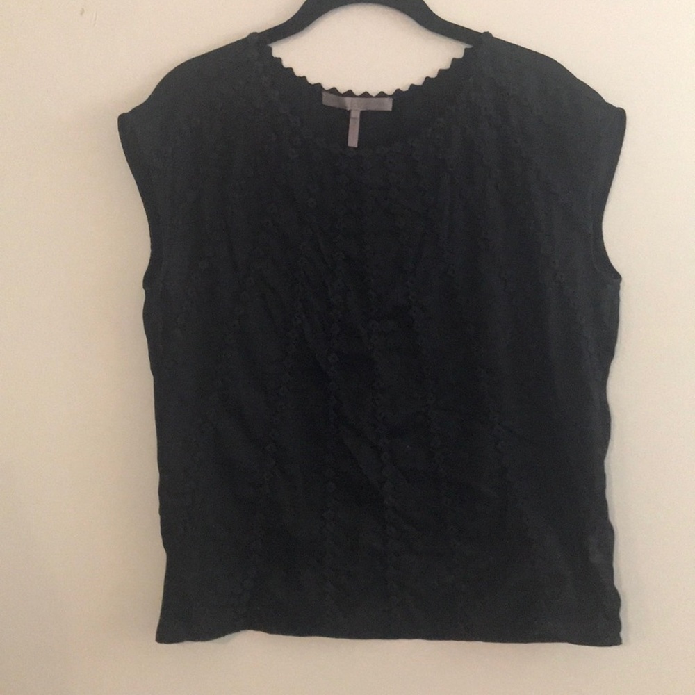 Halston Heritage size S black blouse